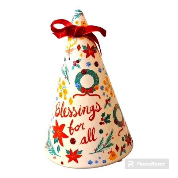 ST. NICHOLAS SQUARE "BLESSING FOR ALL" CERAMIC TREE DECOR - NWT - Picture 1 of 12